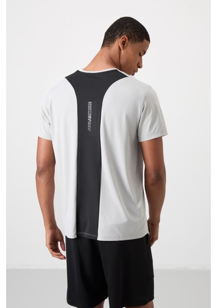 Taş Polyester Nefes Alan Dokulu İnce Esnek Standart Fit Erkek Performans T-Shirt - 88387 indirimleri