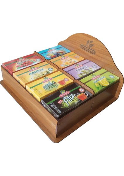 Ahşap Standlı Çay Seti̇ modelleri