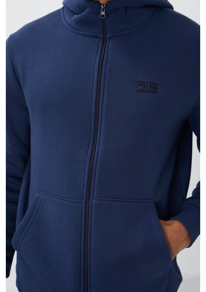 Hector İndigo Şardonlu Erkek Sweatshirt - 88139 fiyatları