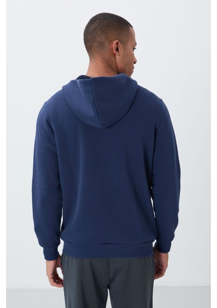 Hector İndigo Şardonlu Erkek Sweatshirt - 88139 indirimleri