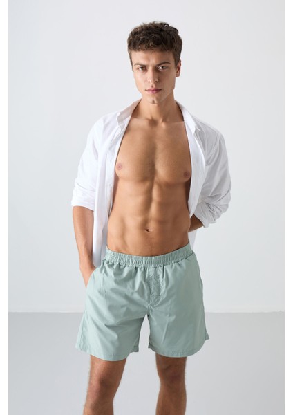 Taş Hızlı Kuruyan Standart Fit Erkek Deniz Şortu - 81237