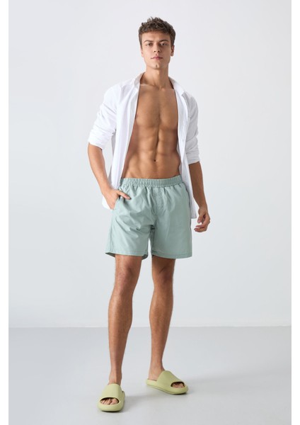Taş Hızlı Kuruyan Standart Fit Erkek Deniz Şortu - 81237 modelleri