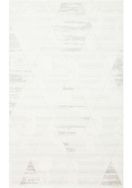 Colorado Gri Geometrik Etnik Modern Desenli Akrilik Hav Vermeyen Leke Tutmayan Kolay Temizlenen Yumuşak Makine Salon Yolluk Mutfak Halı