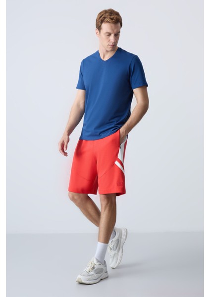 Fiesta Pamuklu Kalın Yumuşak Dokulu Standart Fit Basic Erkek Şort - 81281