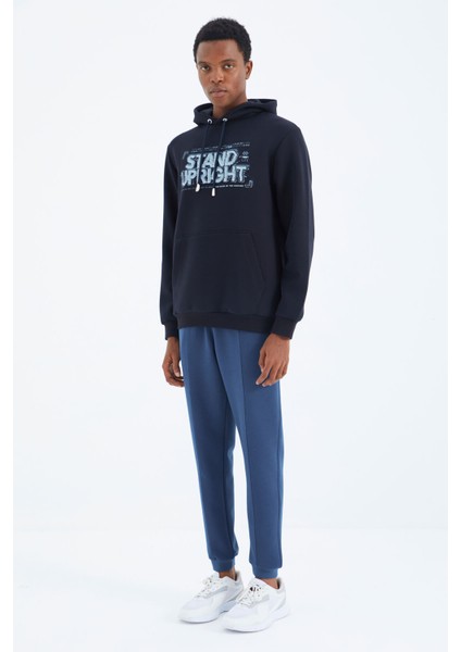 Parlament Bağcıklı Ön Dikiş Detaylı Standart Kalıp Erkek Eşofman Alt - 84994