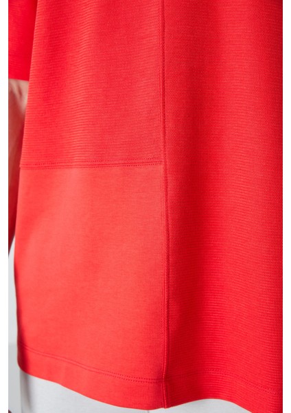 Fiesta Pamuklu Kalın Yüzeyi Dokulu Oversize Fit Basic Erkek T-Shirt - 88337 modelleri