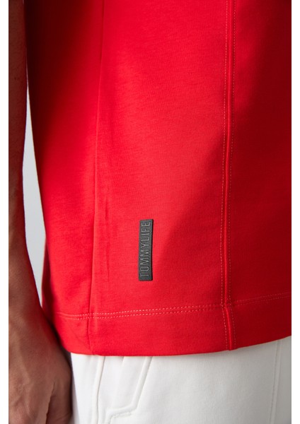 Fiesta Pamuklu Kalın Yumuşak Dokulu Oversize Fit Basic Erkek T-Shirt - 88349 fırsatları