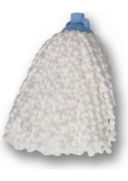 Mop Mikrofiber Beyaz Örgülü Paspas Ip -MF01