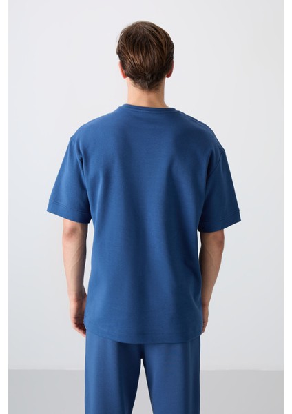 Parlament Pamuklu Kalın Yumuşak Dokulu Oversize Fit Baskılı Erkek T-Shirt - 88320 indirimleri