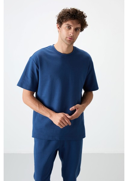 Parlament Pamuklu Kalın Yumuşak Dokulu Oversize Fit Basic Erkek Eşofman Takım - 85251 fiyatları