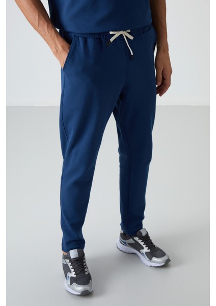 Parlament Pamuklu Kalın Yumuşak Dokulu Oversize Fit Basic Erkek Eşofman Takım - 85251 indirimleri