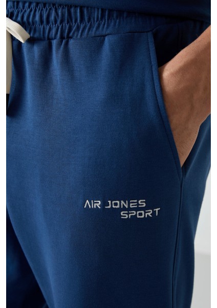 Parlament Pamuklu Kalın Yumuşak Dokulu Oversize Fit Nakışlı Erkek Eşofman Takım - 85252 indirimleri