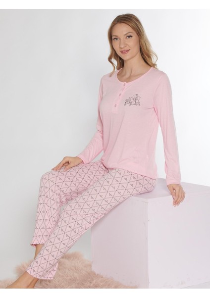 Uzun Kol Pijama Takımı Alperi 790-81
