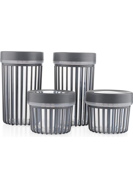 Lane 4 Lü Saklama Kabı-Gri fiyatları