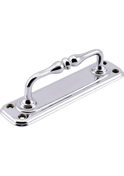 Metal Kapı Çekme Kolu Tutamağı Kulp Kulpları Dolap Mobilya Dolap Çekmece Gümüş Krom Büyük 14.5 cm
