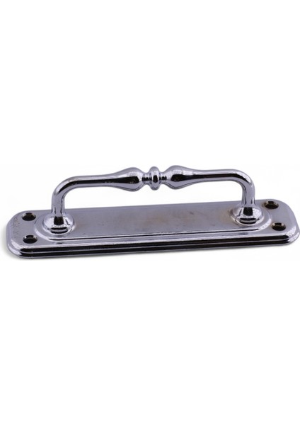 Metal Kapı Çekme Kolu Tutamağı Kulp Kulpları Dolap Mobilya Dolap Çekmece Gümüş Krom Büyük 14.5 cm indirimleri