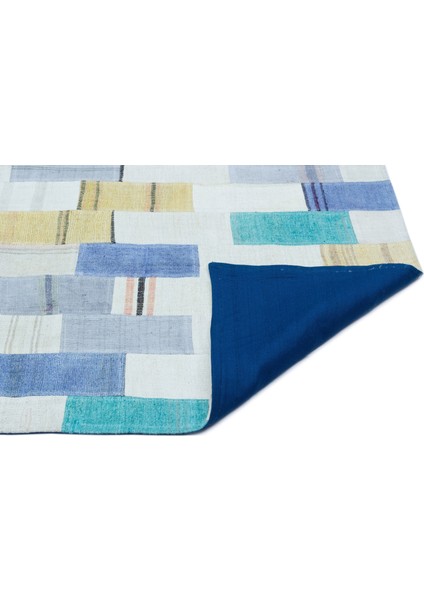 Girit Gri Çizgili Yün Modern Desenli Yün Hav Toz Vermez Leke Tutmayan Salon Yolluk Mutfak El Dokuma Halı fiyatları