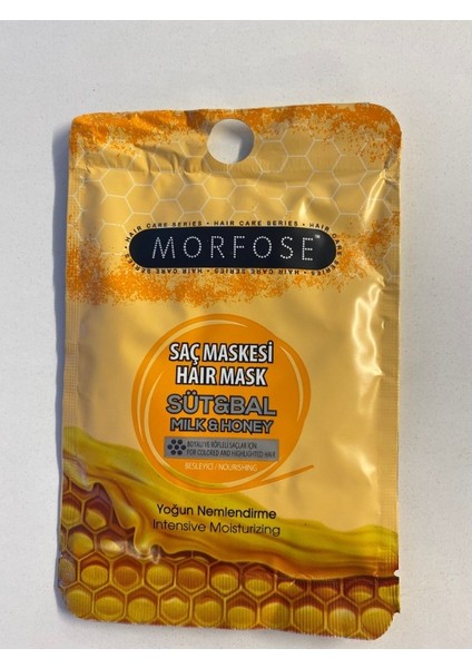 Saç Maskesi Süt Bal 25 ml