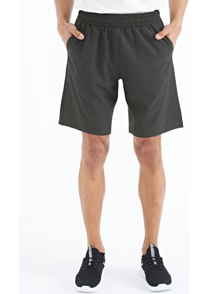 Haki Yan Cep Detaylı Lastikli Erkek Şort - 81238 fiyatları