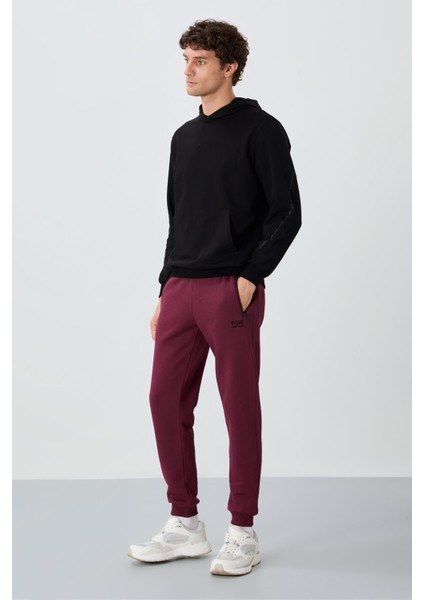 Cesar Bej Cepli Şardonlu Erkek Eşofman Alt - 84929