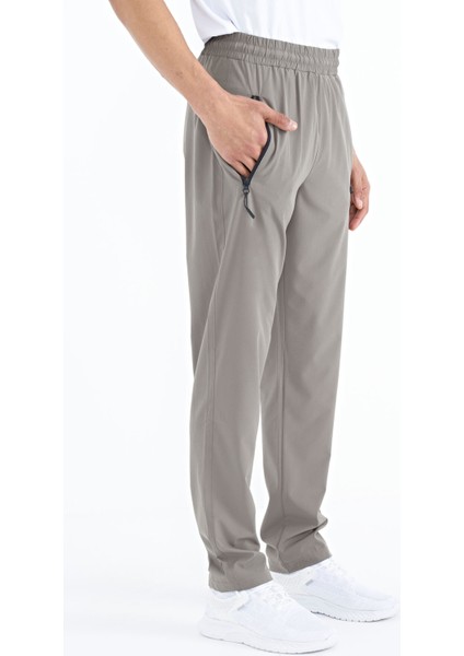 Taş Erkek Fermuarlı Üç Cepli Standart Kalıp Klasik Paça Eşofman Alt - 84768 fırsatları