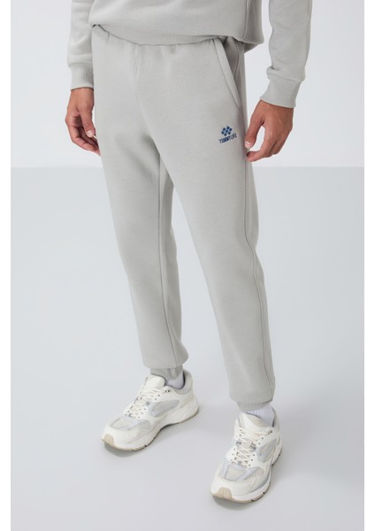 Taş Pamuklu Kalın İçi Tüylü Yumuşak Dokulu Comfort Fit Nakışlı Erkek Eşofman Takım -85265 modelleri