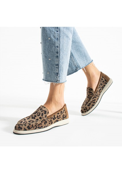 Leo- Hakiki Deri Yazlık Baskılı Desenli Ayakkabı fiyatları