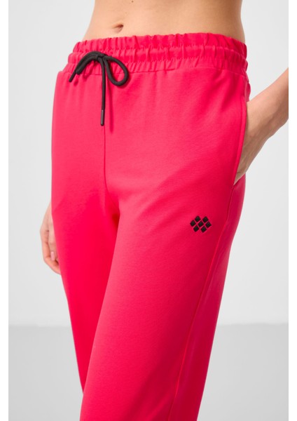 Viva Kırmızı Dik Yaka Fermuarlı Rahat Form Kadın Eşofman Tunik Takım - 95345 fırsatları