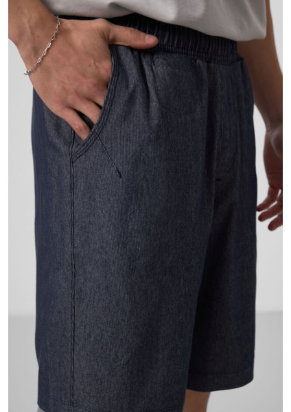 Kot Lacivert Standart Fit Dokuma Hafif Esnek Chino Erkek Şort - 81290 modelleri