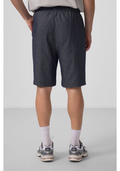 Kot Lacivert Standart Fit Dokuma Hafif Esnek Chino Erkek Şort - 81290 indirimleri