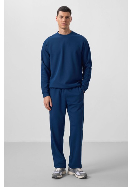 Parlament Yüzeyi Dokulu Oversize Erkek Eşofman Takım - 85275