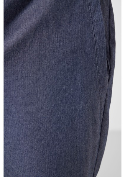 Kot Lacivert Standart Fit Dokuma Hafif Esnek Chino Erkek Şort - 81292 modelleri