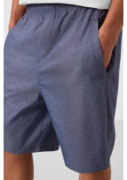 Kot Lacivert Standart Fit Dokuma Hafif Esnek Chino Erkek Şort - 81292 fırsatları