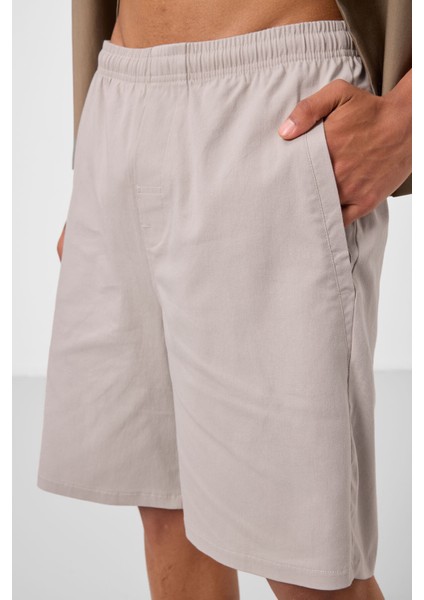 Taş Standart Fit Dokuma Hafif Esnek Chino Erkek Şort - 81292 modelleri