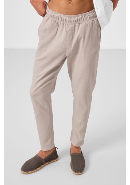 Taş Standart Fit Dokuma Hafif Esnek Chino Erkek Pantolon - 82177 indirimleri