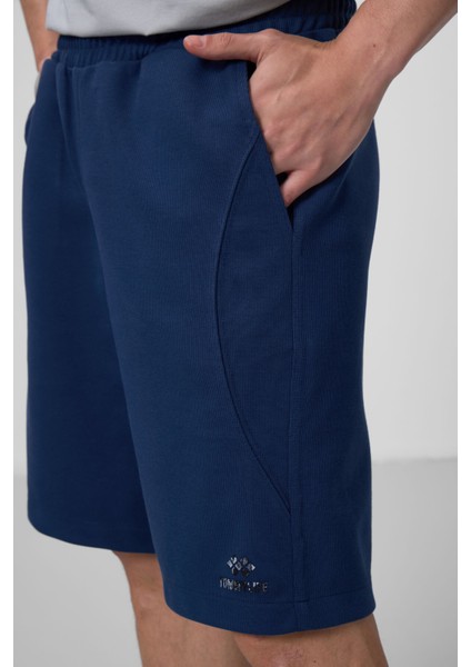 Parlament Yüzeyi Dokulu Oversize Erkek Şort - 81288 modelleri