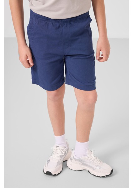 Taş-Parlament Pamuklu Oversize Fit Dokuma Hafif Esnek Chino Erkek Çocuk Şort Takım - 11278 fiyatları