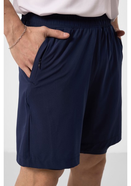 Indigo Polyester Ince Yumuşak Standart Fit Erkek Taytlı Şort - 81287 modelleri