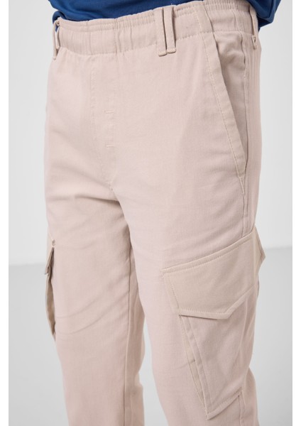 Taş Standart Fit Dokuma Hafif Esnek Chino Erkek Çocuk Pantolon - 11271 fırsatları