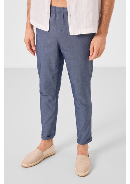 Kot Lacivert Standart Fit Dokuma Hafif Esnek Chino Erkek Pantolon - 82178 fiyatları