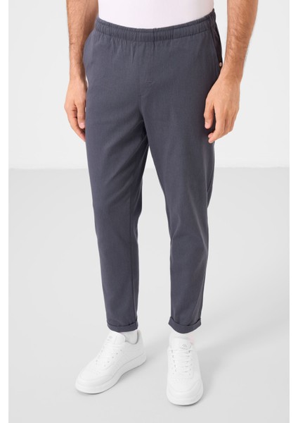 Gri Standart Fit Dokuma Hafif Esnek Chino Erkek Pantolon - 82178 fiyatları