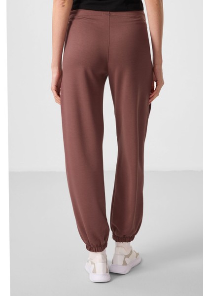 Kahverengi Yumuşak Dokulu Cep Detalı Rahat Form Kadın Pantolon - 94672 indirimleri