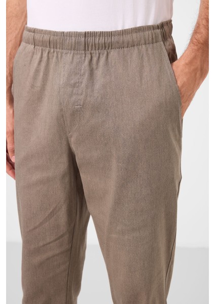 Camel Standart Fit Dokuma Hafif Esnek Chino Erkek Pantolon - 82178 modelleri