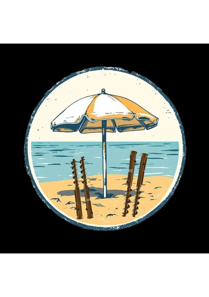 Plaj Bahçe Şemsiye Kazığı Uzun (YENİ TASARIM) 2,9 cm e Kadar Uygun