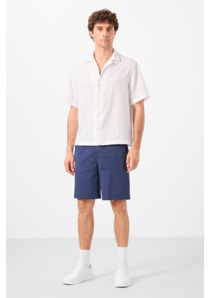 Parlament Standart Fit Dokuma Hafif Esnek Chino Erkek Şort - 81292 fırsatları