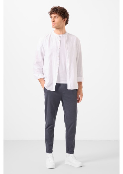 Gri Standart Fit Dokuma Hafif Esnek Chino Erkek Pantolon - 82178 fırsatları