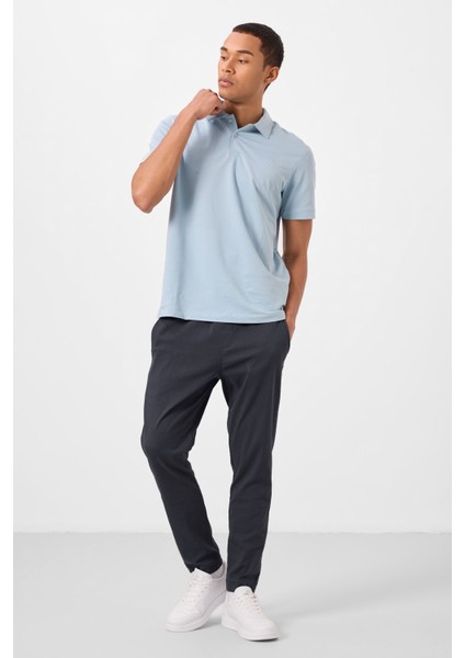 Gri Standart Fit Dokuma Hafif Esnek Chino Erkek Pantolon - 82179