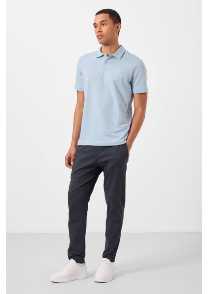 Gri Standart Fit Dokuma Hafif Esnek Chino Erkek Pantolon - 82179 indirimleri
