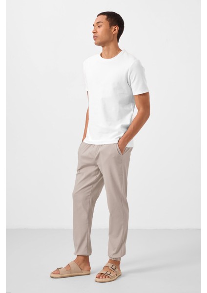 Taş Standart Fit Dokuma Hafif Esnek Chino Erkek Pantolon - 82176 indirimleri