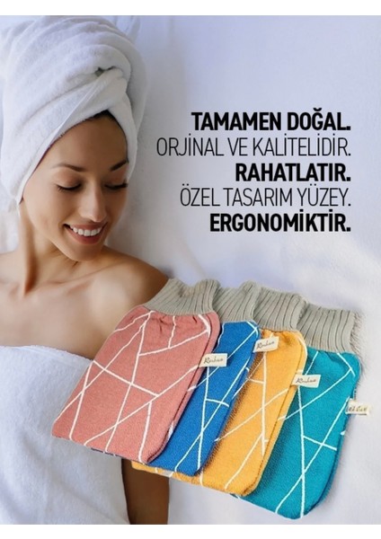 Mikrofiber Banyo Kesesi (4 Adet )